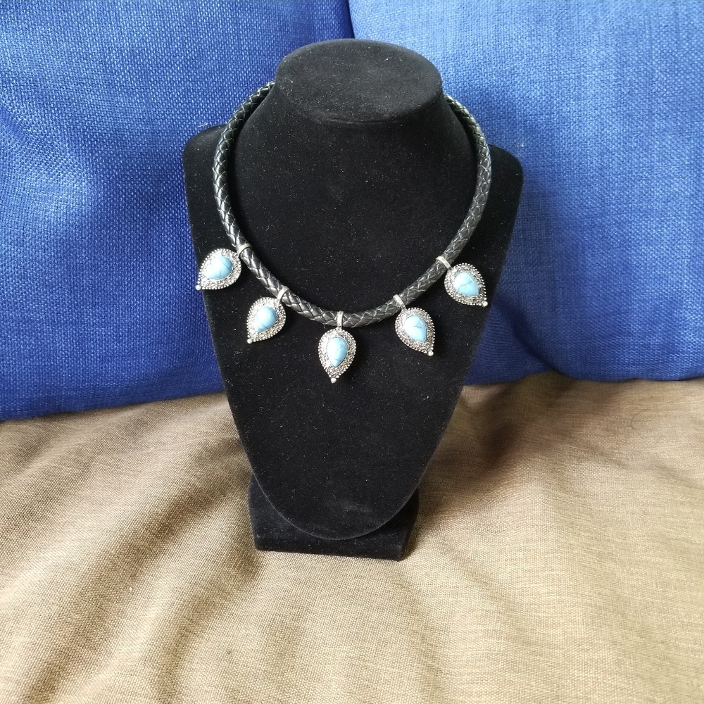 Western Theme Choker  Necklace